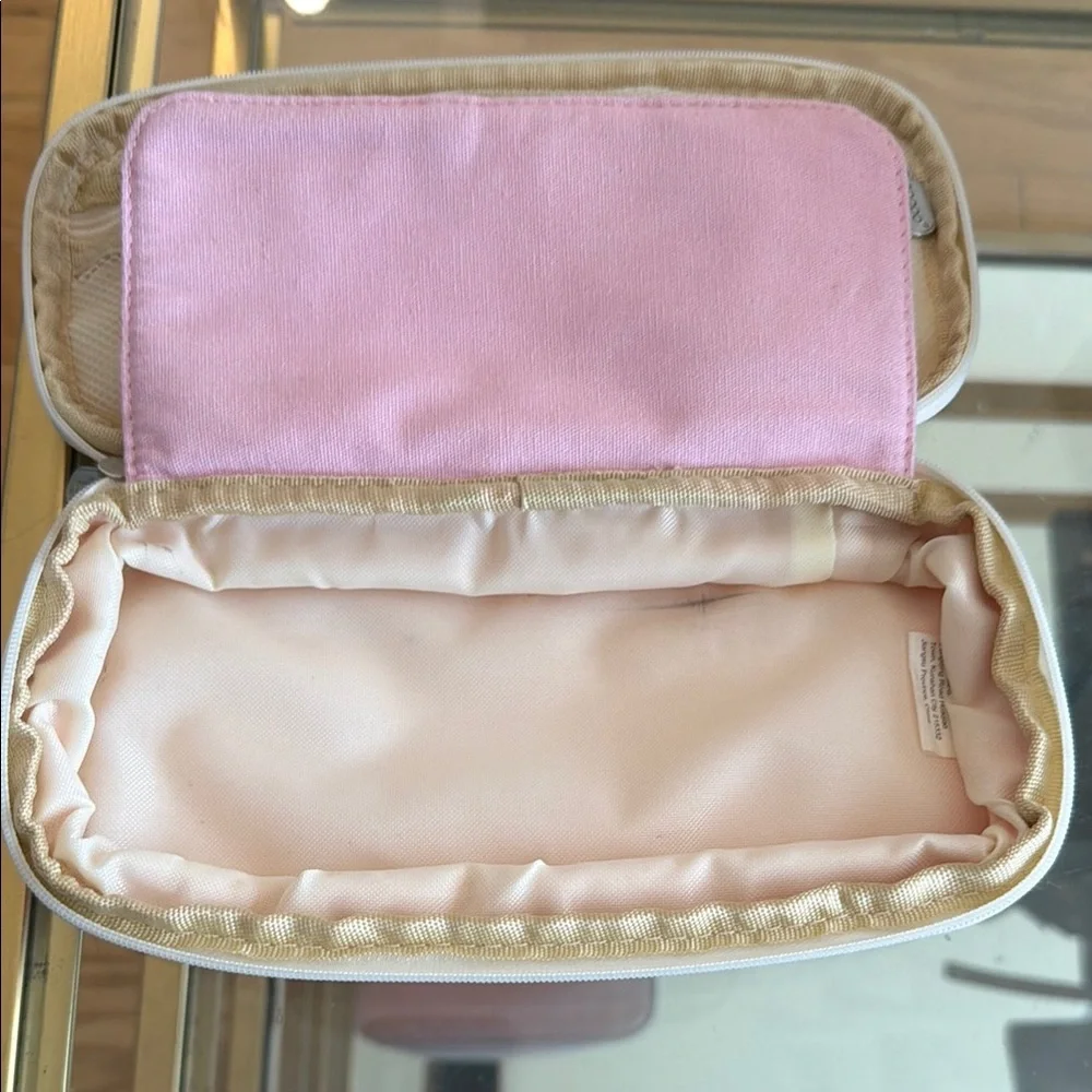 Cream Canvas Pouch